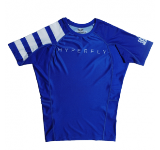 рашгард гіперфлай  Short Sleeve Classic Ranked Rash Guard Blue