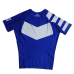 рашгард гіперфлай  Short Sleeve Classic Ranked Rash Guard Blue
