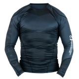 Hyperfly Long Sleeve Supreme Ranked Rash Guard black