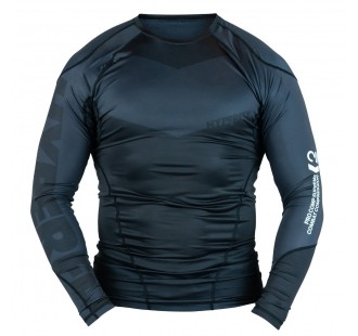 рашгард Hyperfly Long Sleeve Supreme Ranked Rash Guard black