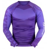 Hyperfly Long Sleeve Supreme Ranked Rash Guard Purple