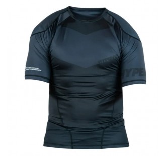 рашгард Hyperfly Short Sleeve Supreme Ranked Rash Guard Black