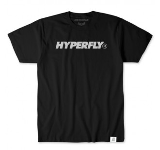 футболка HYPERFLY CORE TEE - BLACK
