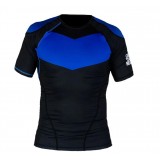 Hyperfly Short Sleeve Supreme Ranked Rash Guard II blue